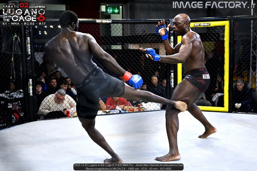2023-12-02 Lugano in the Cage 6 21425 MMA Pro - Jemie Mike Stewart-Amadoudiama Diop